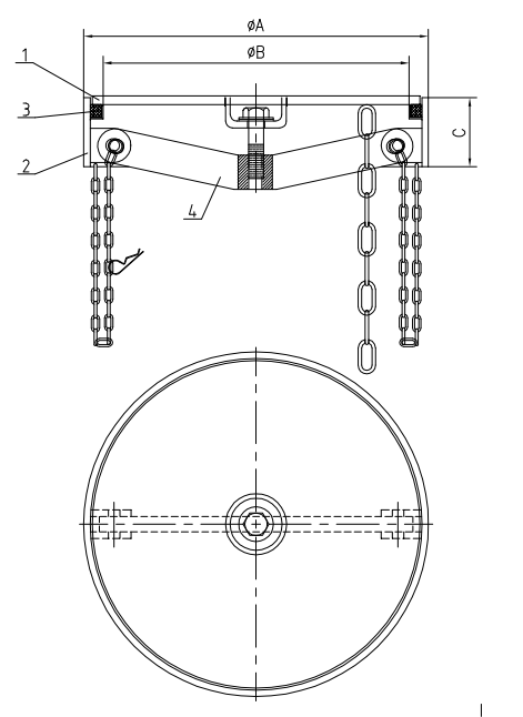 Copertura dei tratteni