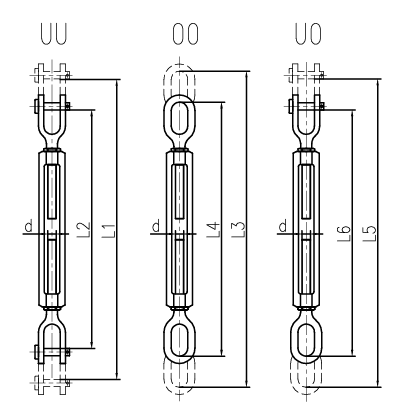 CB/T3818-2013 Turnbuckles