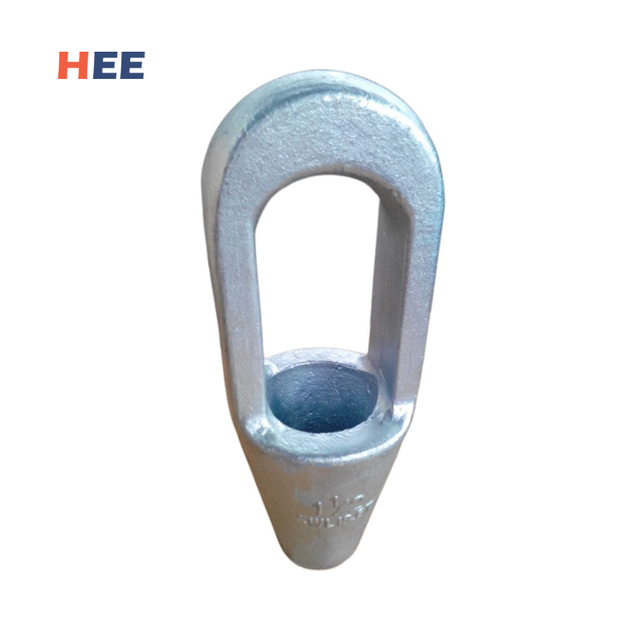 1-1/2 'SWL: 18.6t robusto socket spelter chiuso per marine